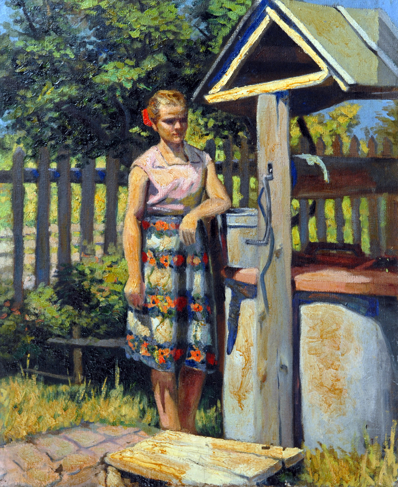 Портрет жены | Х.м., 70х85 | 1965