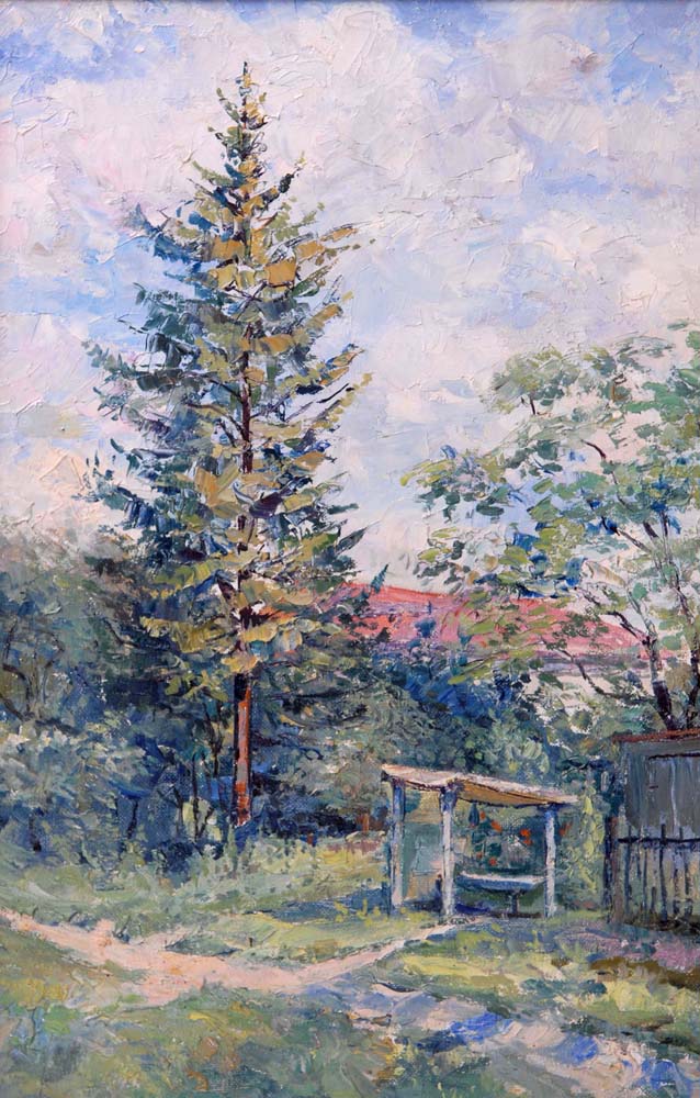 Село Высокое | Х.м., 30х46 | 2003